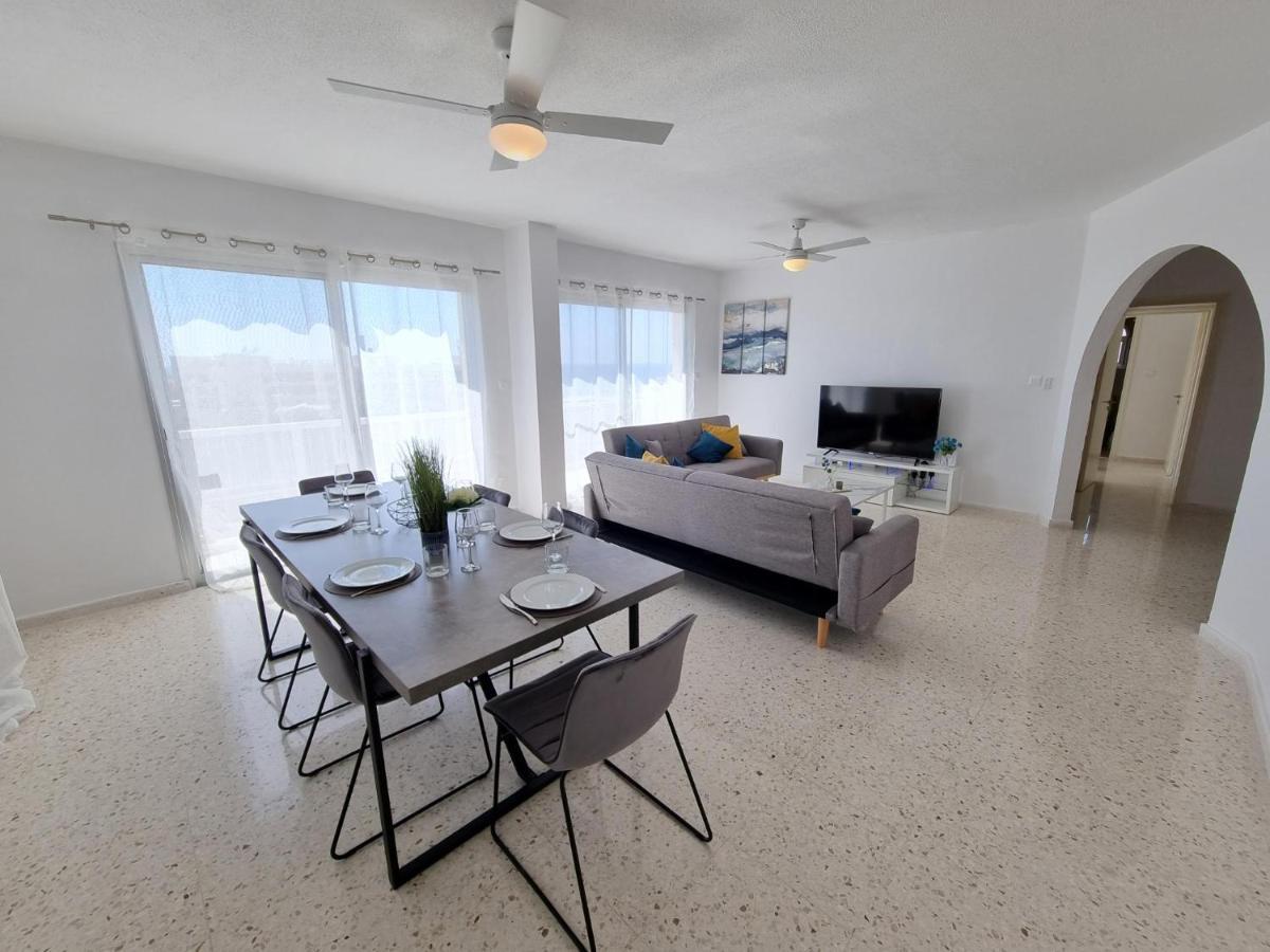 Diamond Sea View Penthouse Leilighet Paphos Eksteriør bilde