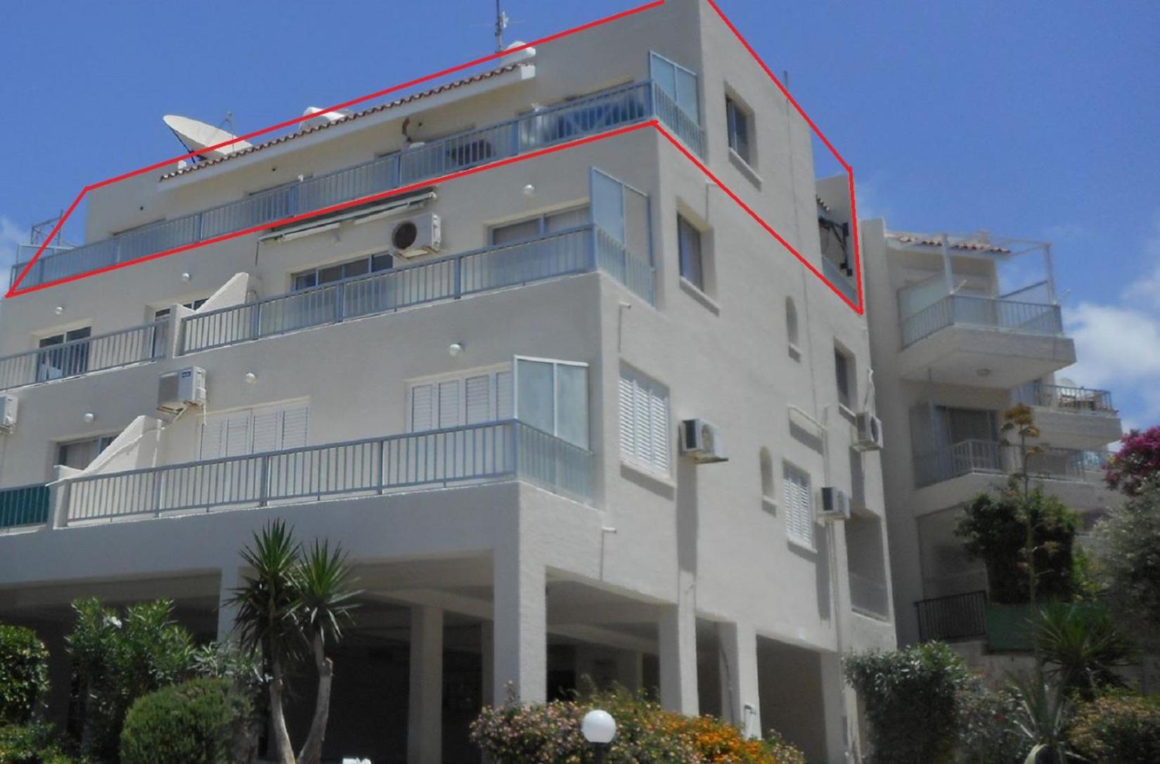 Diamond Sea View Penthouse Leilighet Paphos Eksteriør bilde